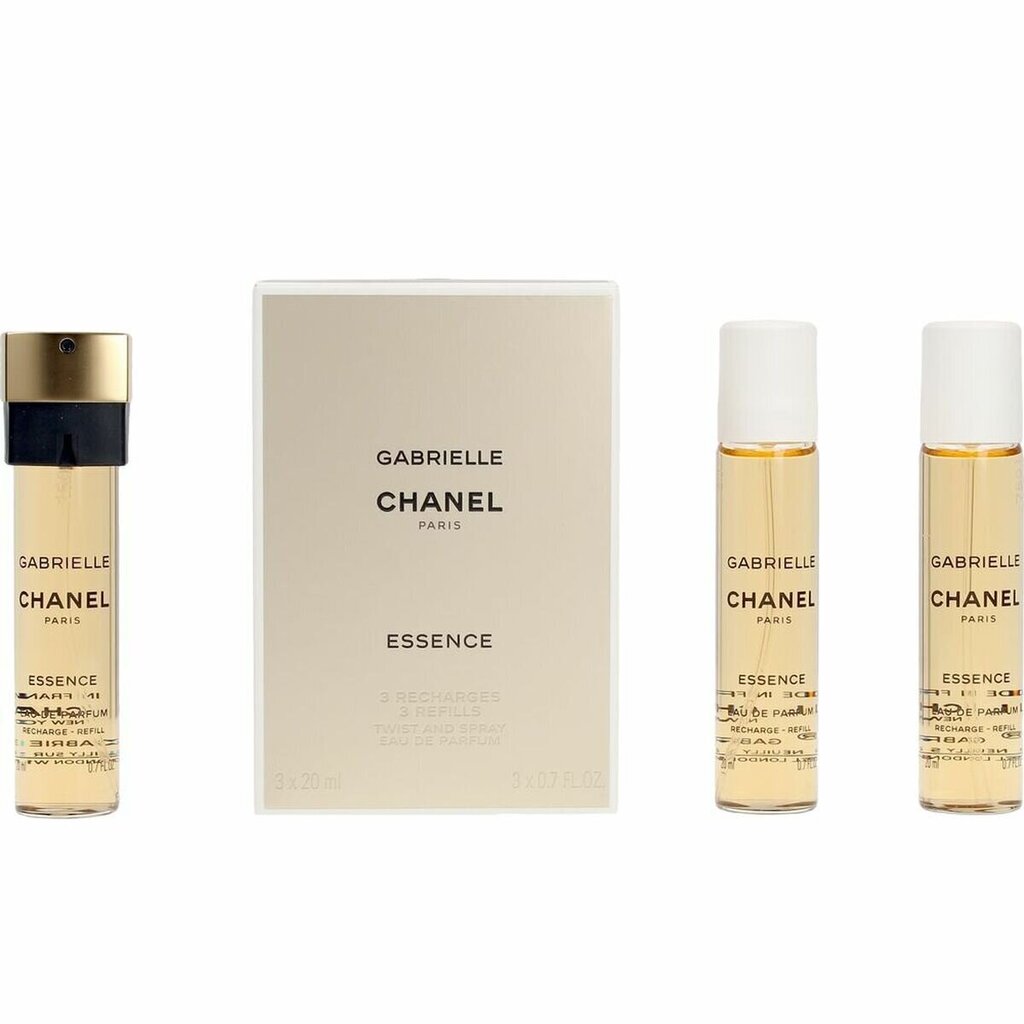 Komplekts Chanel Gabrielle Essence EDP parfimērijas ūdens sievietēm, 3 x 20 ml cena un informācija | Sieviešu smaržas | 220.lv