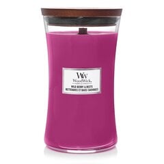 WoodWick aromātiska svece Wild Berry & Beets, 609.5 g cena un informācija | Sveces un svečturi | 220.lv