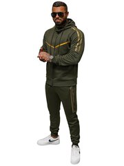 Brīvā laika tērps vīriešiem Ronex JS/C8117-53259, zaļš cena un informācija | Sporta apģērbs vīriešiem | 220.lv