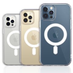 Fusion MagSafe силиконовый чехол для Apple iPhone 15 Pro Max прозрачный цена и информация | Чехлы для телефонов | 220.lv