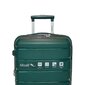 Ceļojumu koferu komplekts AlèzaR Lux Digitex, zaļi cena un informācija | Koferi, ceļojumu somas | 220.lv