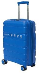 Ceļojumu koferu komplekts AlèzaR Lux Digitex, zili цена и информация | Чемоданы, дорожные сумки | 220.lv