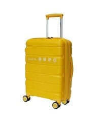 Ceļojumu koferu komplekts AlèzaR Lux Digitex, dzelteni цена и информация | Чемоданы, дорожные сумки | 220.lv