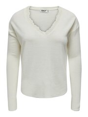 Only džemperis sievietēm 15280478*03, balts cena un informācija | Sieviešu džemperi | 220.lv