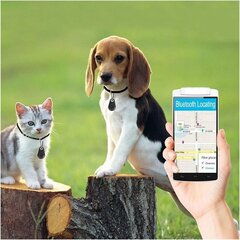 GPS мини-трекер для домашних животных "Litelife", желтый цена и информация | Поводки и ошейники для кошек | 220.lv