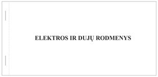 Buklets Elektrības un gāzes indikācijas, 31 lapa cena un informācija | Burtnīcas un papīra preces | 220.lv