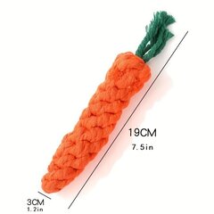 Игрушка для собак - морковь, 3 шт. цена и информация | Игрушки для собак | 220.lv