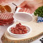 Burgeru gaļas prese, balta цена и информация | Virtuves piederumi | 220.lv