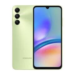 Samsung Galaxy A05s 4/128GB SM-A057GLGVEUE Light Green цена и информация | Мобильные телефоны | 220.lv