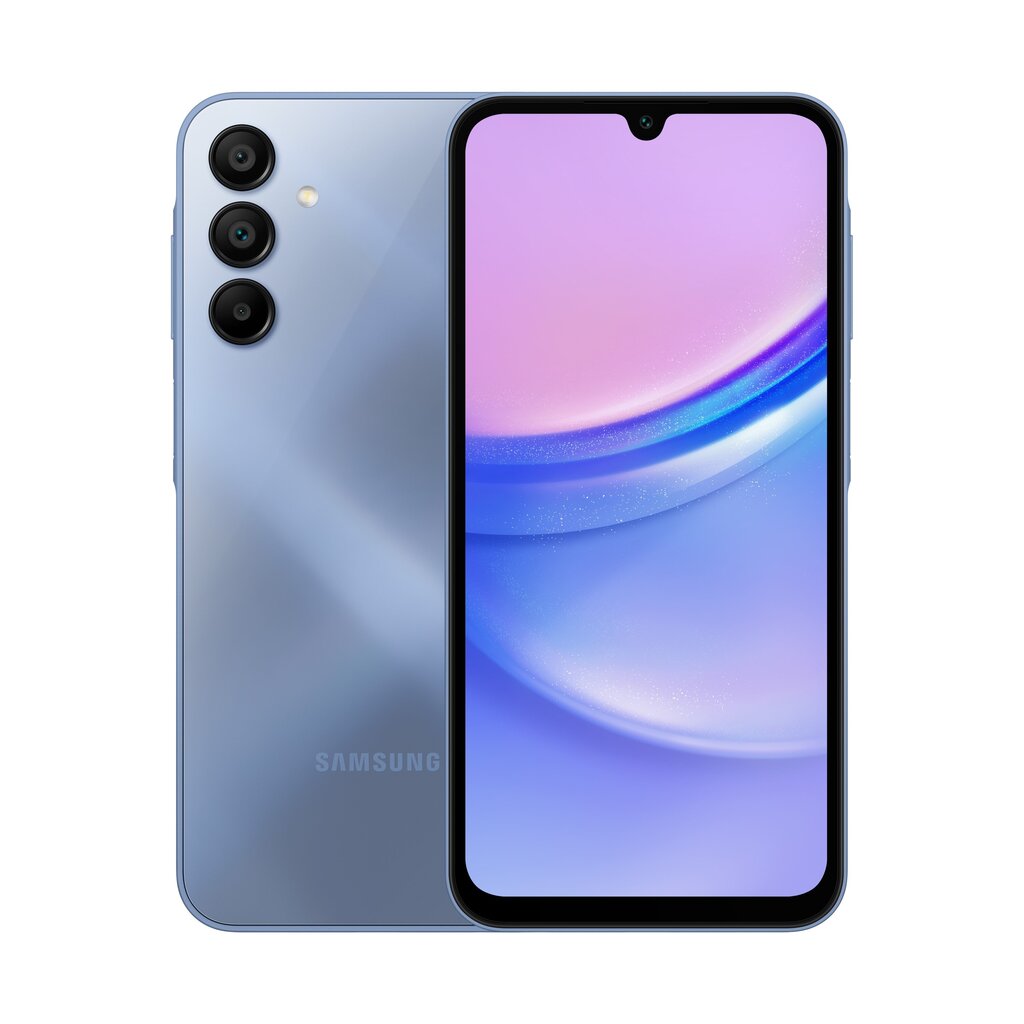 Телефон Samsung Galaxy A15 4/128GB SM-A155FZBDEUE Blue цена | 220.lv