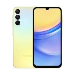 Samsung Galaxy A15 5G 4/128GB Yellow цена и информация | Мобильные телефоны | 220.lv