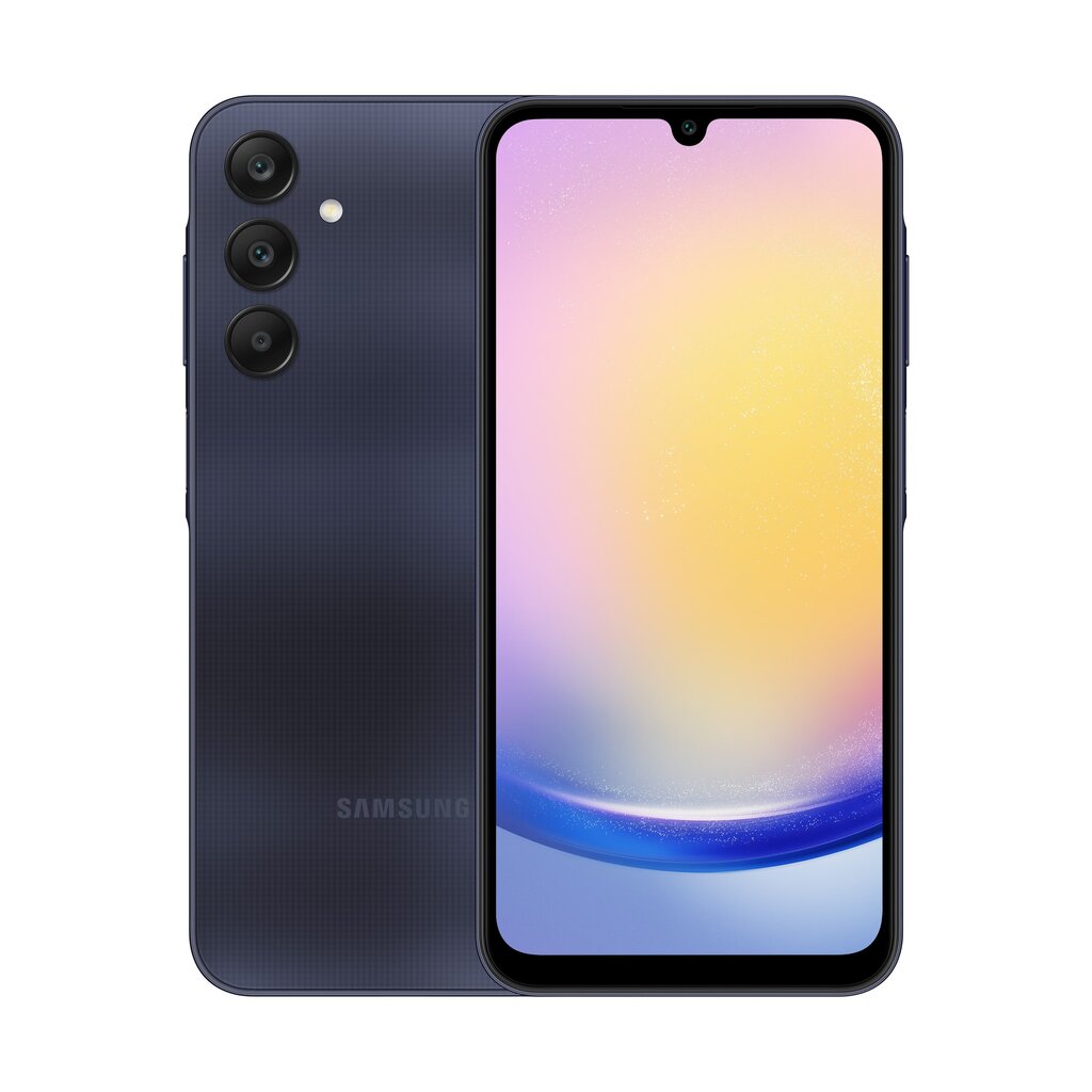 Samsung Galaxy A25 5G 6/128GB SM-A256BZKDEUE Blue Black cena un informācija | Mobilie telefoni | 220.lv