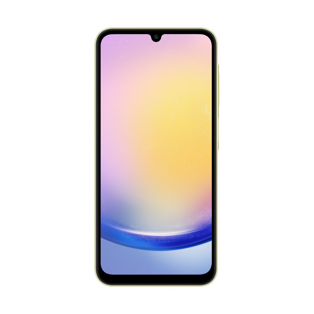 Samsung Galaxy A25 5G 6/128GB SM-A256BZYDEUE Yellow cena un informācija | Mobilie telefoni | 220.lv