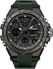 Rorios мужские военные спортивные часы цифровые кварцевые часы с силиконовыми браслетными часами для мужчин молодые люди электронные часы с таймером тревоги с тревогой B08NFY9HD8 цена и информация | Мужские часы | 220.lv