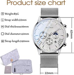 Vīriešu pulkstenis Micgigi B07XNPMMX9 cena un informācija | Vīriešu pulksteņi | 220.lv