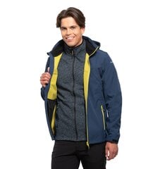 Мужская куртка Icepeak софтшелл Brimfield 57970-4*392 6438549413762, тёмно-синяя цена и информация | Мужские куртки | 220.lv