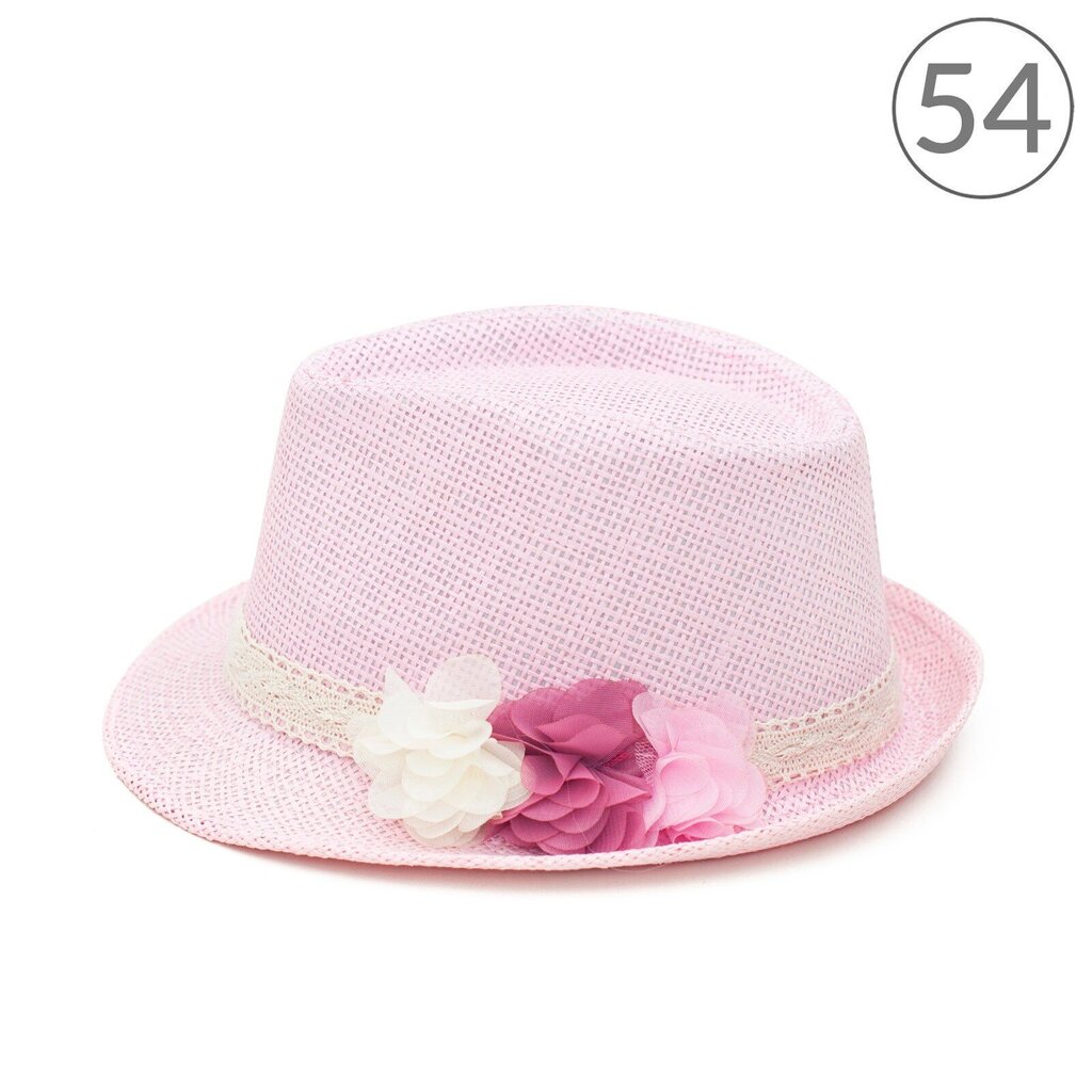 Cepure meitenēm Art of Polo 16151, rozā cena un informācija | Bērnu aksesuāri | 220.lv