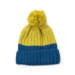 Cepure bērniem Art of Polo 16527, dzeltena/zila cena un informācija | Cepures, cimdi, šalles meitenēm | 220.lv