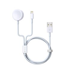 Devia Smart 2in1 V2, Lightning/USB-A, 1 m цена и информация | Аксессуары для смарт-часов и браслетов | 220.lv