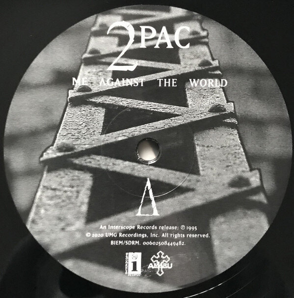 Vinila plate 2Pac Me Against The World cena un informācija | Vinila plates, CD, DVD | 220.lv