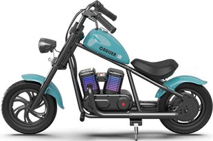 Bērnu vienvietīgais elektriskais motocikls Hyper Gogo Cruiser 12 plus, zils цена и информация | Электромобили для детей | 220.lv