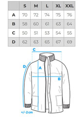 Мужская зимняя куртка Ombre OM-JAHP-0150 цена и информация | Мужские куртки | 220.lv