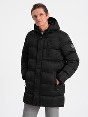 Мужская зимняя куртка Ombre OM-JALJ-0147 цена и информация | Мужские куртки | 220.lv