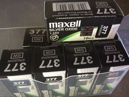 Maxell baterijas pulksteņiem SR626SW/377 1,55V cena un informācija | Baterijas | 220.lv