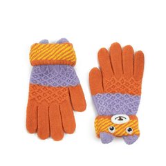 Cimdi bērniem Art of Polo 23334, oranži цена и информация | Шапки, перчатки, шарфы для девочек | 220.lv