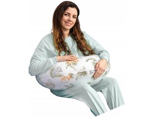 Spilvens grūtniecēm un barojošām māmiņām Babymam, 160x75 cm cena un informācija | Grūtnieču spilveni | 220.lv