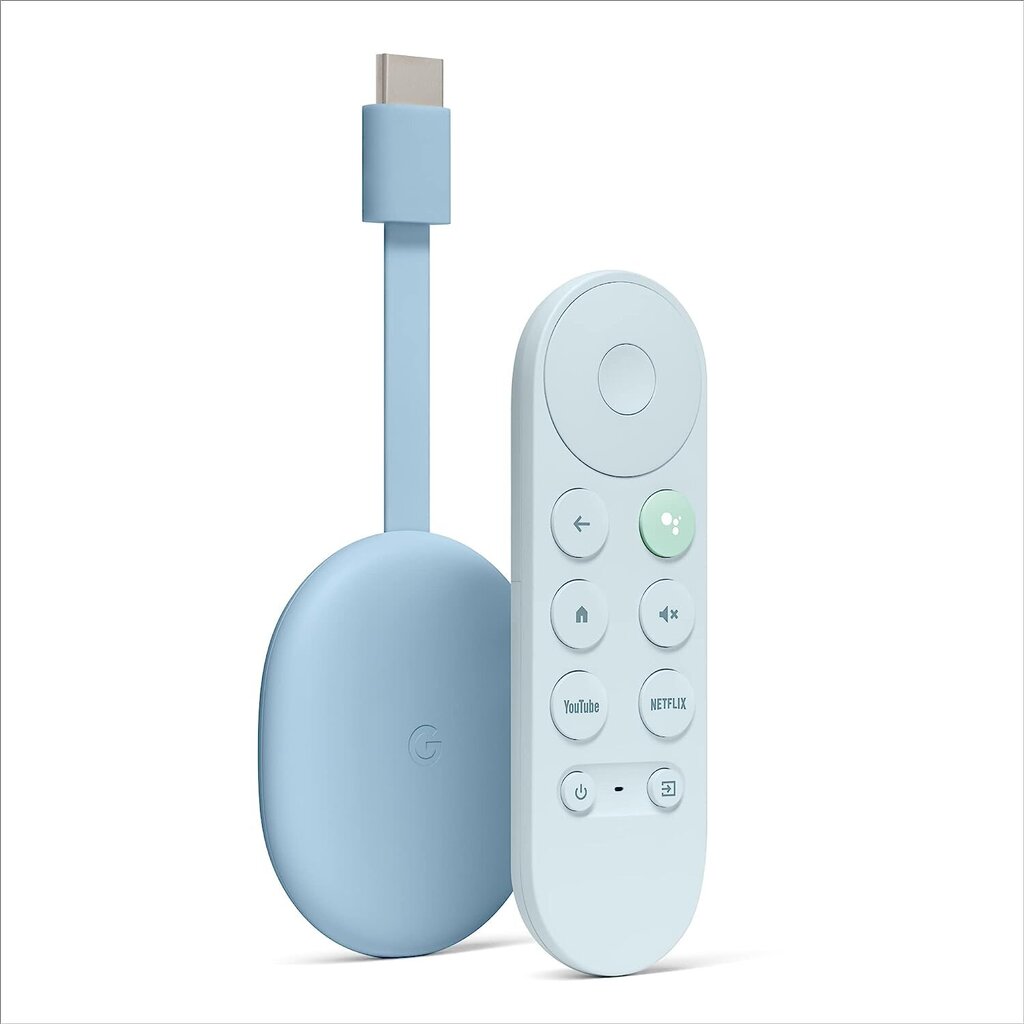 Google Chromecast with Google TV 4K Sky цена и информация | Multimediju atskaņotāji | 220.lv