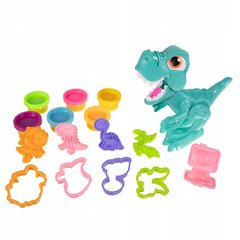 Plastilīna komplekts Dinozauri, 6 krāsas цена и информация | Игрушки для мальчиков | 220.lv