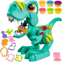 Plastilīna komplekts Dinozauri, 6 krāsas цена и информация | Игрушки для мальчиков | 220.lv