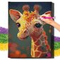 Dimantu mozaīkas Žirafe Oh Art!, 20x30 cm cena un informācija | Dimantu mozaīkas | 220.lv
