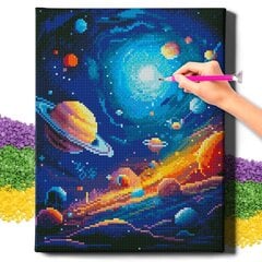 Алмазная Мозаика на Раме Ослик 5D Diamond Painting Oh Art! 30x40 cm цена и информация | Алмазная мозаика | 220.lv