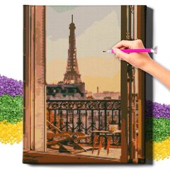 Dimantu mozaīkas Parīze Oh Art!, 40x50 cm cena un informācija | Dimantu mozaīkas | 220.lv