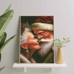 Dimantu mozaīka Santa Claus Oh Art!, 40x50 cm цена и информация | Алмазная мозаика | 220.lv