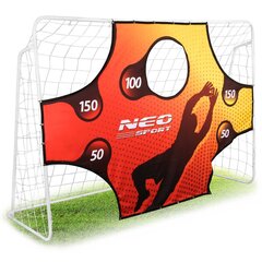 Futbola vārti Neo-Sport, 245 x 155 x 80 cm cena un informācija | Futbola vārti un tīkls | 220.lv