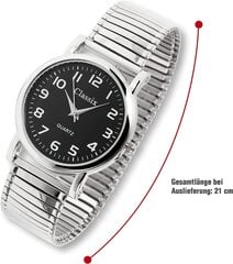 Classix vīriešu pulkstenis Zugarmband Metal Analog Quartz 2700008-001 B07RG7R42S цена и информация | Мужские часы | 220.lv