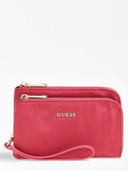 Женский кошелек Guess Double Flat Magenta 545007965 цена и информация | Женские кошельки, держатели для карточек | 220.lv