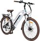 Elektriskais velosipēds Bezior M2 PRO, balts цена и информация | Elektrovelosipēdi | 220.lv