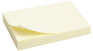 Клейкая бумага для записей AXENT, 50х75мм, 100 листов, пастельно-желтый сп. цена и информация | Тетради и бумажные товары | 220.lv