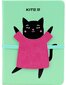 Piezīmju grāmatiņa Green Cat Kite, B6, 96 lapas цена и информация | Burtnīcas un papīra preces | 220.lv