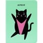 Piezīmju grāmatiņa Green Cat Kite, B6, 96 lapas цена и информация | Burtnīcas un papīra preces | 220.lv