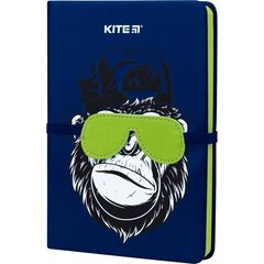 Блокнот BLUE MONKEY, Kite, B6, в коробке, 96 листов, 70гр, твердая ПУ обложка с декором цена и информация | Тетради и бумажные товары | 220.lv