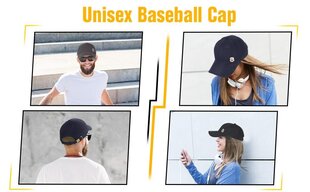 Хлопковая кепка для мужчин и женщин цена и информация | Мужские шарфы, шапки, перчатки | 220.lv