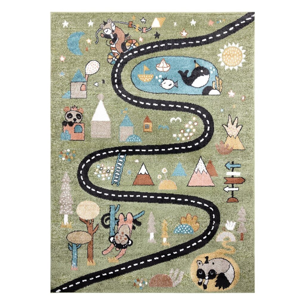 Flhf bērnu paklājs Beo Route 160x220 cm цена и информация | Paklāji | 220.lv