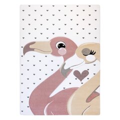 Flhf bērnu paklājs Tinies Flamingo 80x150 cm cena un informācija | Paklāji | 220.lv