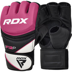 Боксерские тренировочные перчатки RDX MMA F12, розовые цена и информация | Боевые искусства | 220.lv