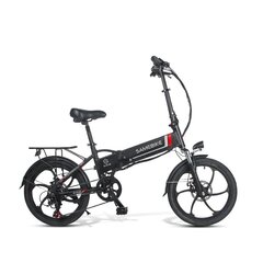 Saliekams elektriskais velosipēds Samebike 20", melns ​ цена и информация | Электровелосипеды | 220.lv